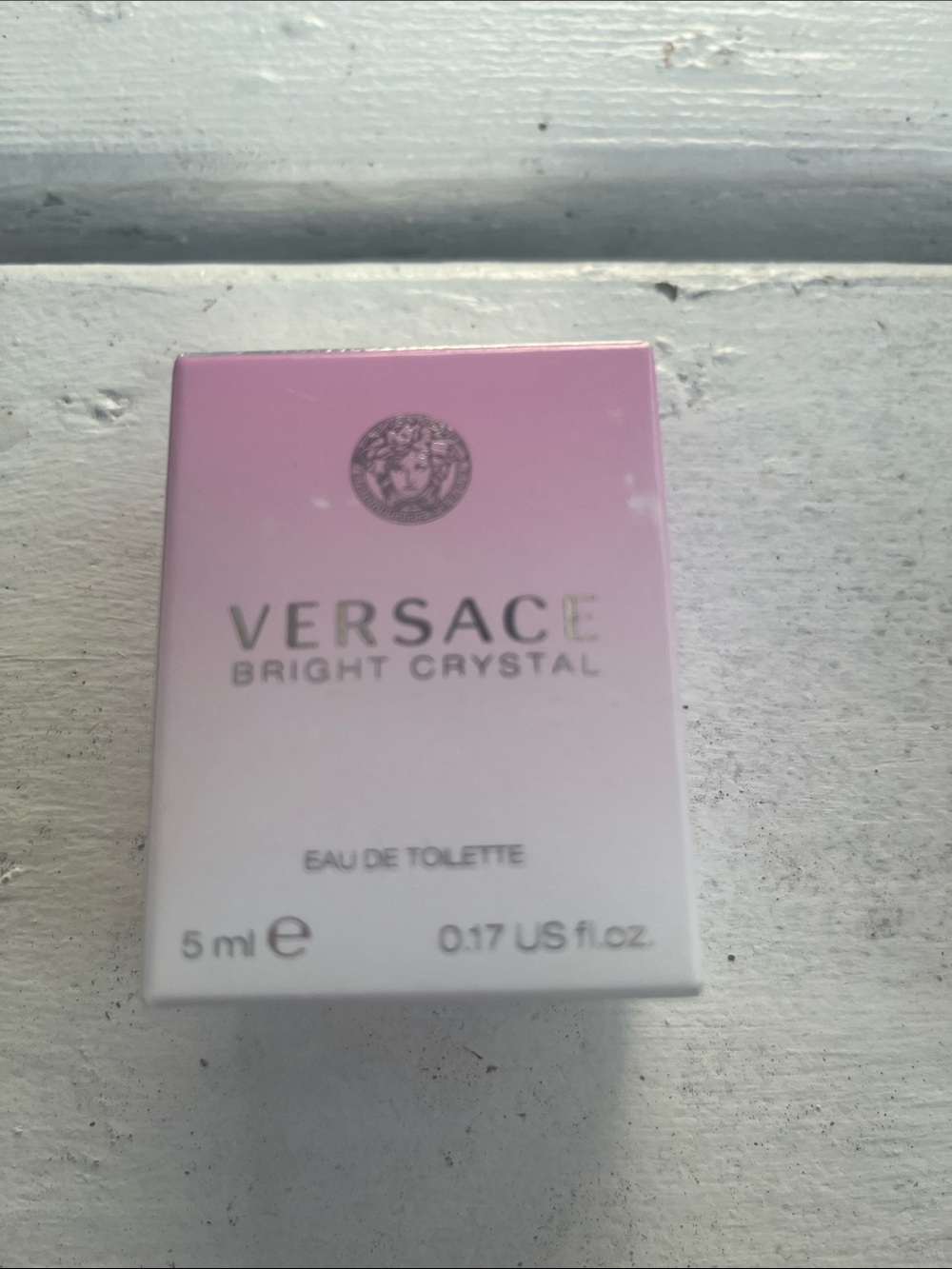 Versace Bright Crystal Mini - Pink to White Gradient Box